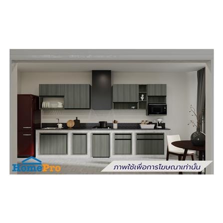 บานซิงค์คู่เกล็ดเต็ม JUPITER SILKY LIGHT 87x67 ซม. สีเทา_3