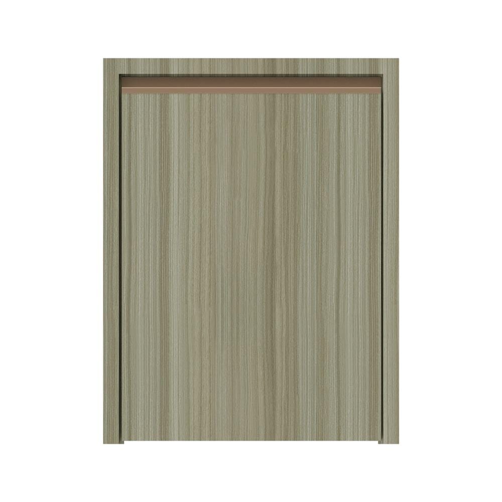 บานถังแก๊สเรียบ JUPITER SILKY TEAK 57x74 ซม. สีน้ำตาล