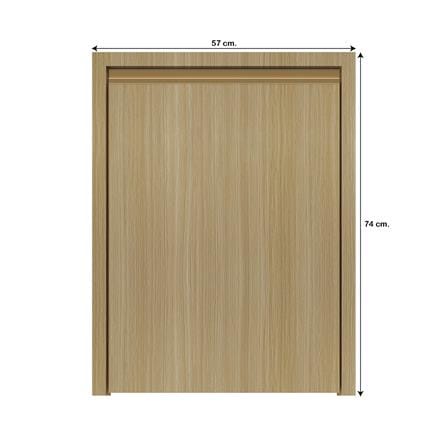 บานถังแก๊สเรียบ JUPITER SILKY WOODS 57x74 ซม. สีน้ำตาล_3