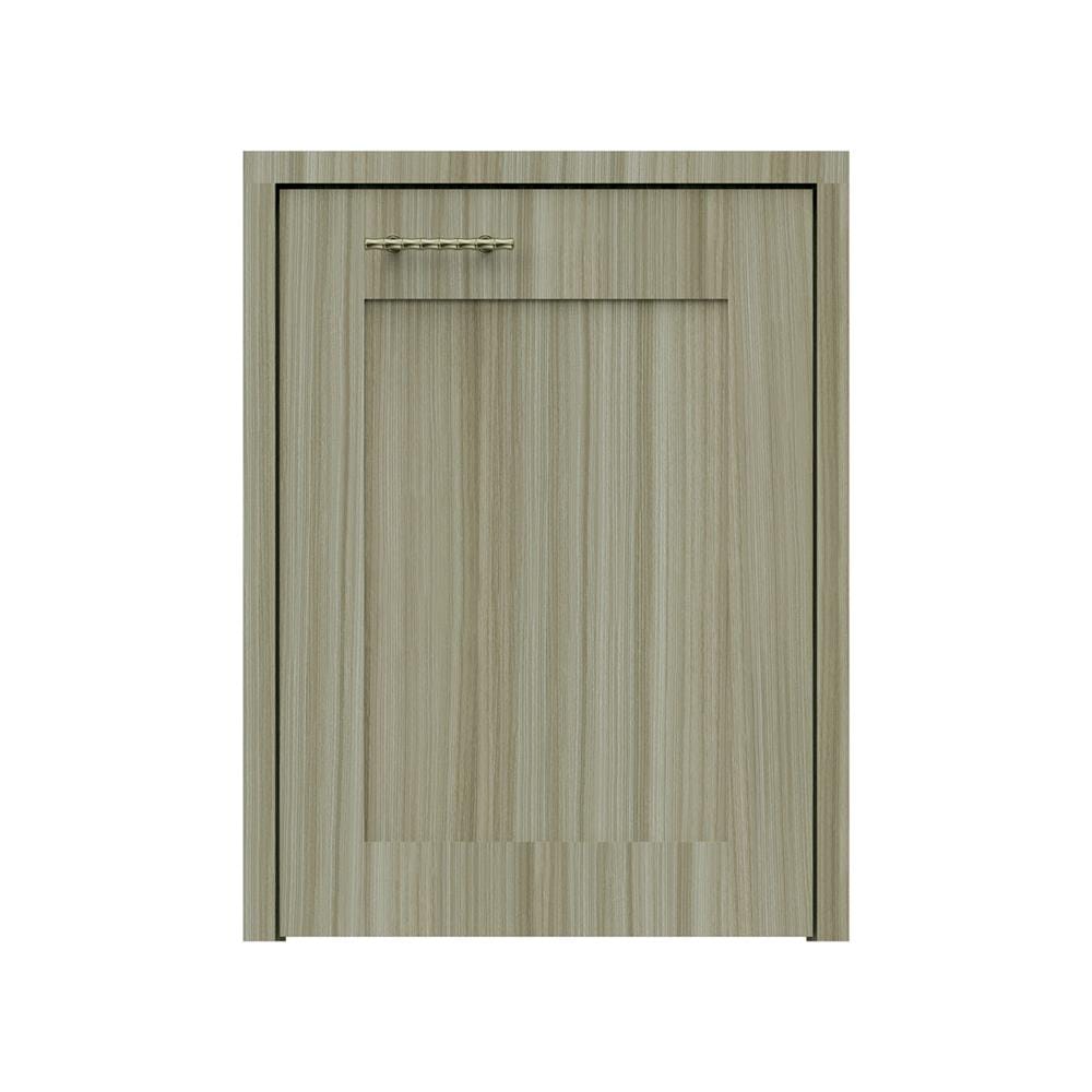 บานถังแก๊สเรียบ JUPITER GLORY TEAK 57x74 ซม. สีน้ำตาล