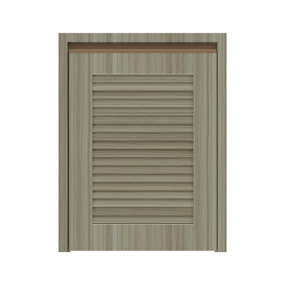บานถังแก๊สเกล็ดเต็ม JUPITER SILKY TEAK 57x74 ซม. สีน้ำตาล