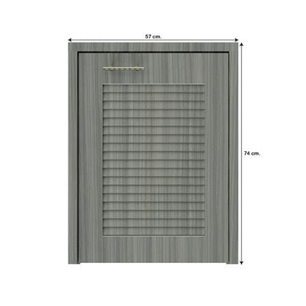 บานถังแก๊สเกล็ดเต็ม JUPITER GLORY LIGHT 57x74 ซม. สีเทา_3