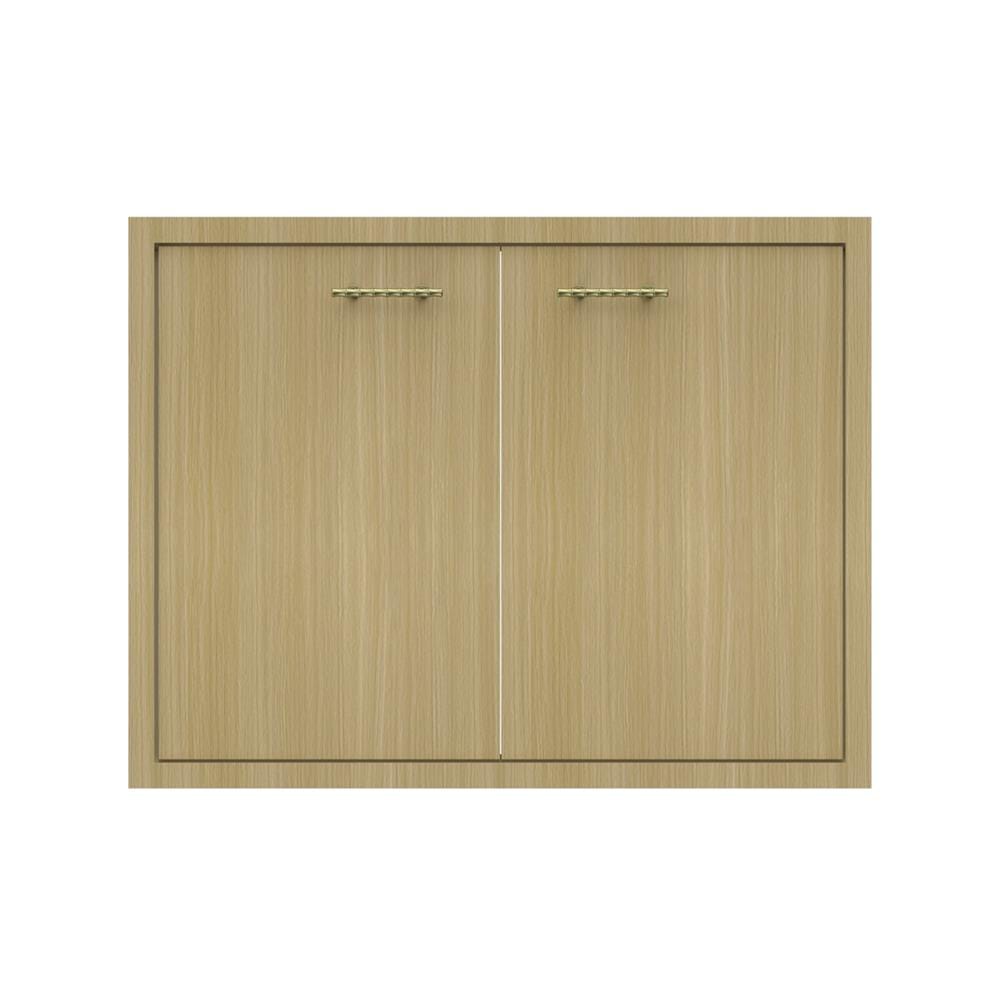 บานซิงค์คู่เรียบ JUPITER MINERVA 87x67 ซม. สีน้ำตาล