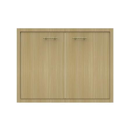 บานซิงค์คู่เรียบ JUPITER MINERVA 87x67 ซม. สีน้ำตาล