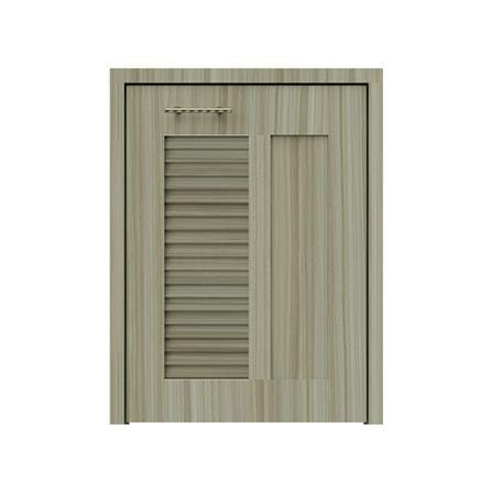 บานถังแก๊สเกล็ดผสม JUPITER GLORY TEAK 57x74 ซม. สีน้ำตาล