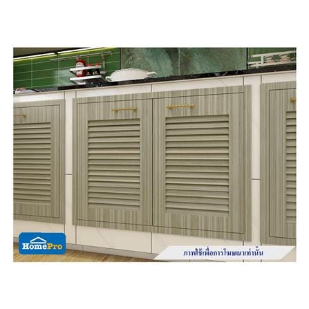 บานซิงค์คู่เกล็ดเต็ม JUPITER GLORY TEAK 87x67 ซม. สีน้ำตาล_2