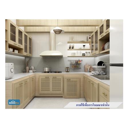บานซิงค์คู่เกล็ดเต็ม JUPITER MINERVA 87x67 ซม. สีน้ำตาล_3
