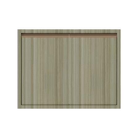 บานคู่เรียบ JUPITER SILKY TEAK 87x67 ซม. สีน้ำตาล