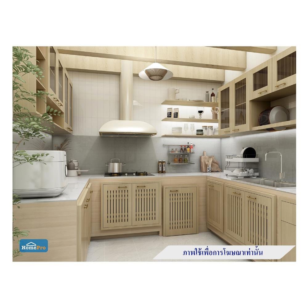 บานซิงค์เดี่ยวเกล็ดเต็ม JUPITER MINERVA 47x67 ซม. สีน้ำตาล
