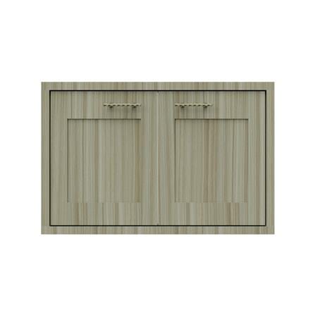 บานใต้เตาเรียบ JUPITER GLORY TEAK 87x57 ซม. สีน้ำต...