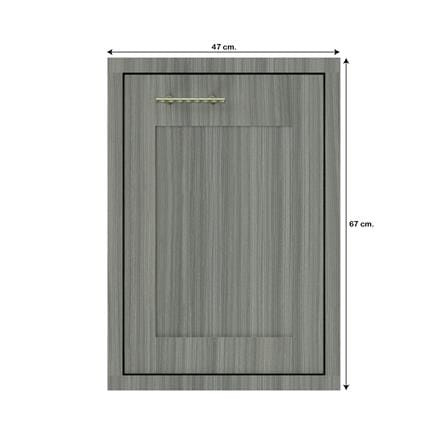 บานซิงค์เดี่ยวเรียบ JUPITER GLORY LIGHT 47x67 ซม. สีเทา_3