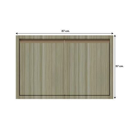บานใต้เตาเรียบ JUPITER SILKY TEAK 87x57 ซม. สีน้ำตาล_3