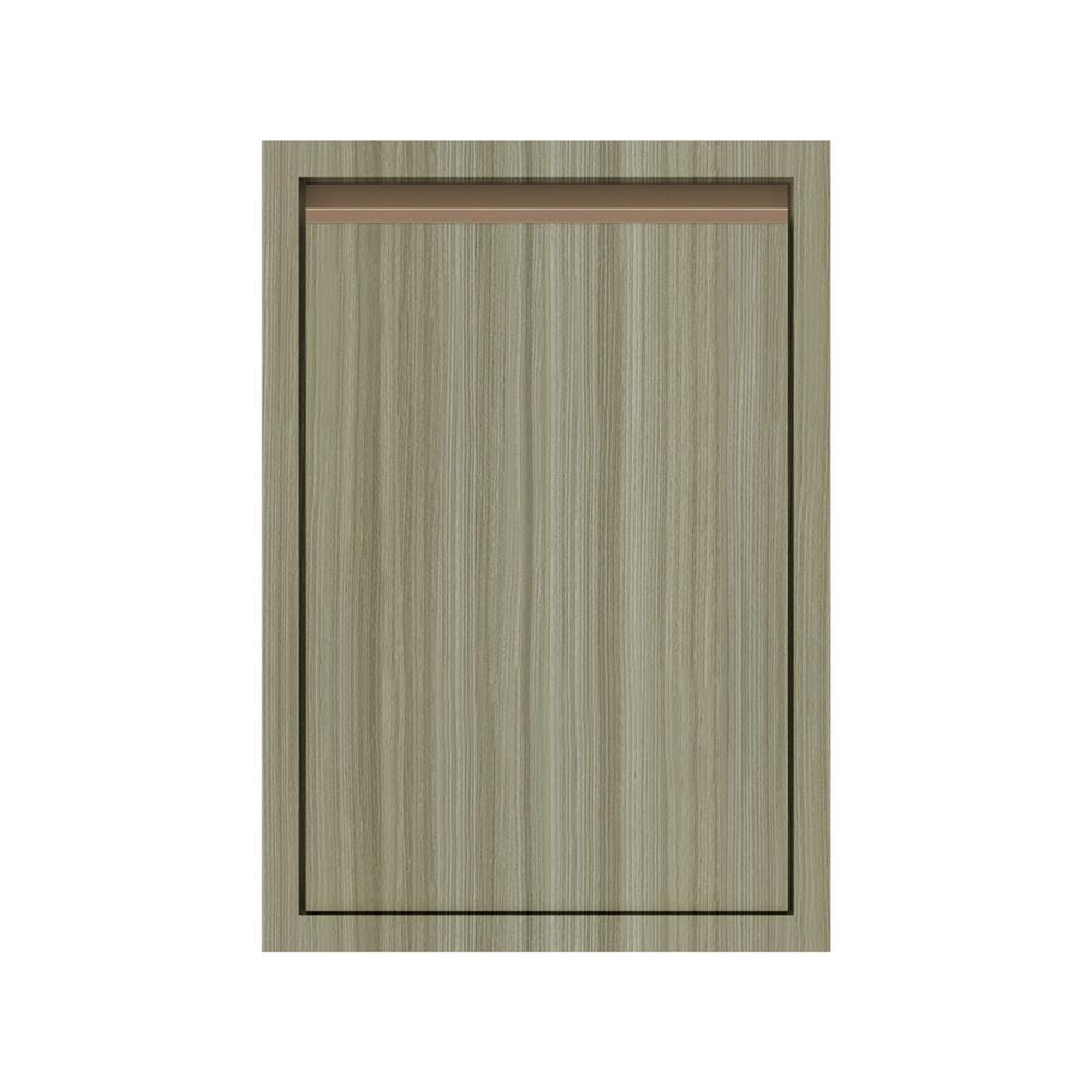 บานซิงค์เดี่ยวเรียบ JUPITER SILKY TEAK 47x67 ซม. สีน้ำตาล