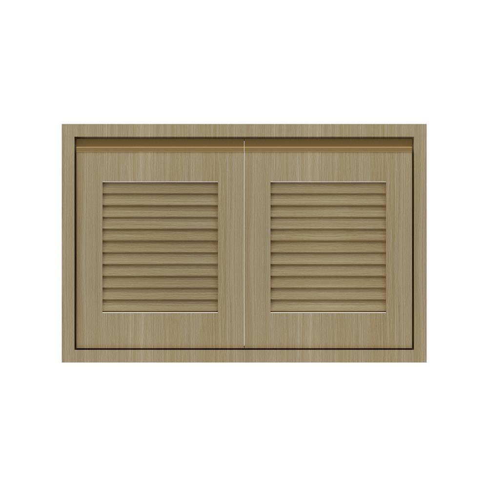 บานใต้เตาเกล็ดเต็ม JUPITER SILKY WOODS 87x57 ซม. สีน้ำตาล