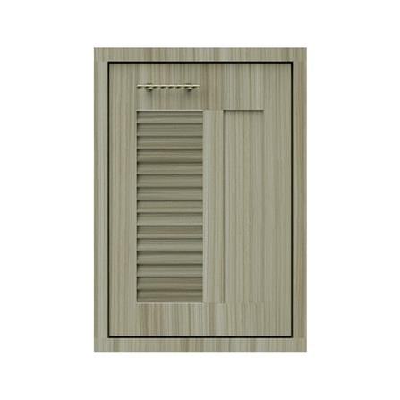 บานซิงค์เดี่ยวเกล็ดผสม JUPITER GLORY TEAK 47x67 ซม...