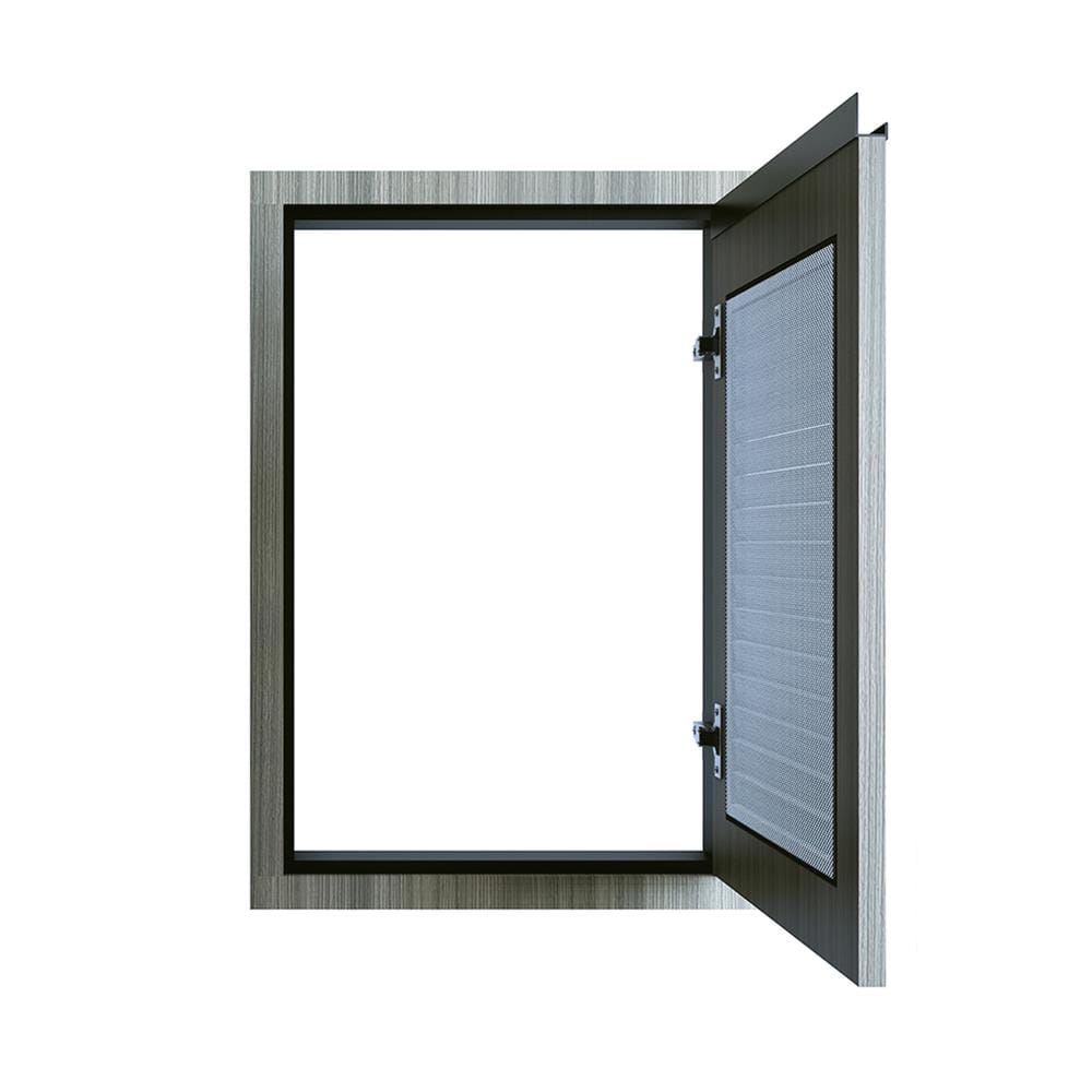 บานซิงค์เดี่ยวเกล็ดเต็ม JUPITER SILKY LIGHT 47x67 ซม. สีเทา