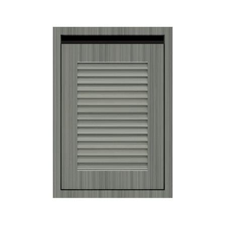 บานซิงค์เดี่ยวเกล็ดเต็ม JUPITER SILKY LIGHT 47x67 ซม. สีเทา