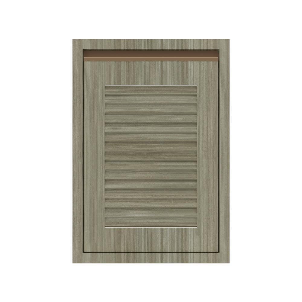 บานซิงค์เดี่ยวเกล็ดเต็ม JUPITER SILKY TEAK 47x67 ซม. สีน้ำตาล