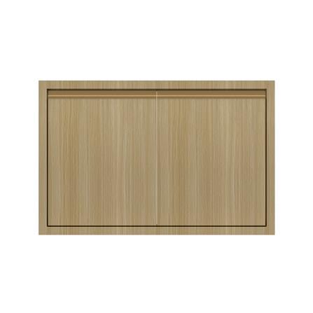 บานใต้เตาเรียบ JUPITER SILKY WOODS 87x57 ซม. สีน้ำตาล