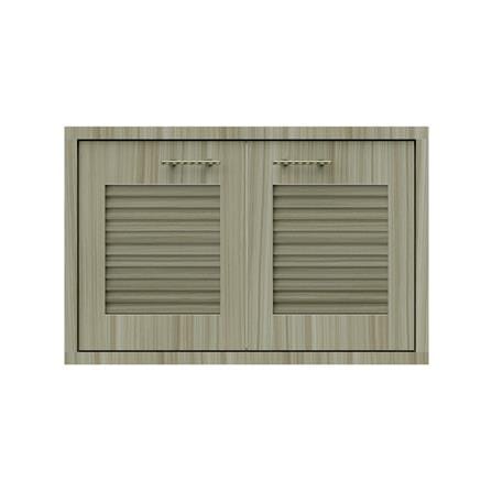 บานใต้เตาเกล็ดเต็ม JUPITER GLORY TEAK 87x57 ซม. สีน้ำตาล