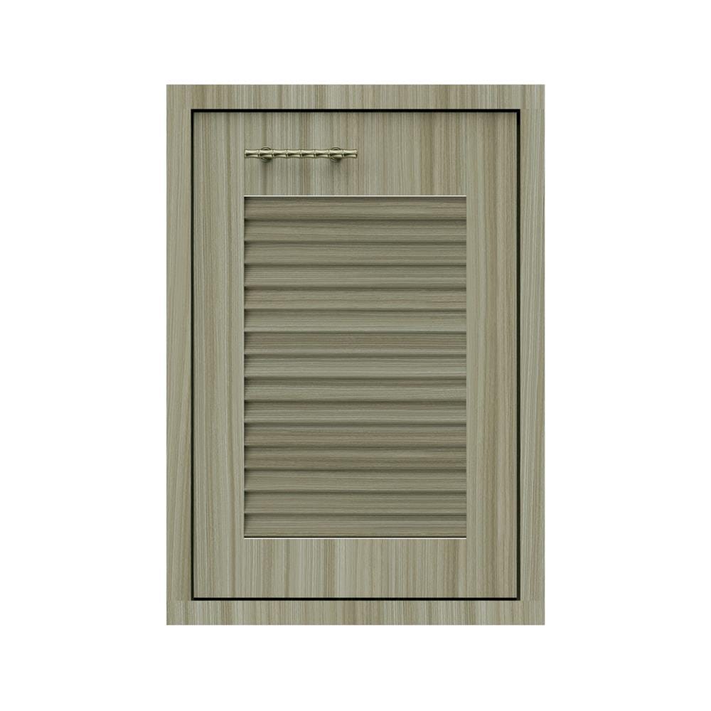 บานซิงค์เดี่ยวเกล็ดเต็ม JUPITER GLORY TEAK 47x67 ซม. สีน้ำตาล