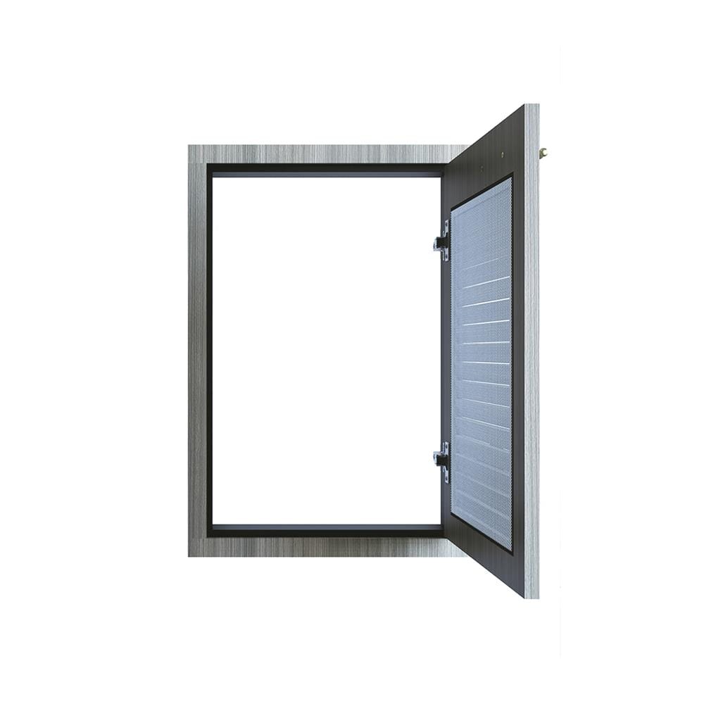 บานซิงค์เดี่ยวเกล็ดเต็ม JUPITER GLORY LIGHT 47x67 ซม. สีเทา