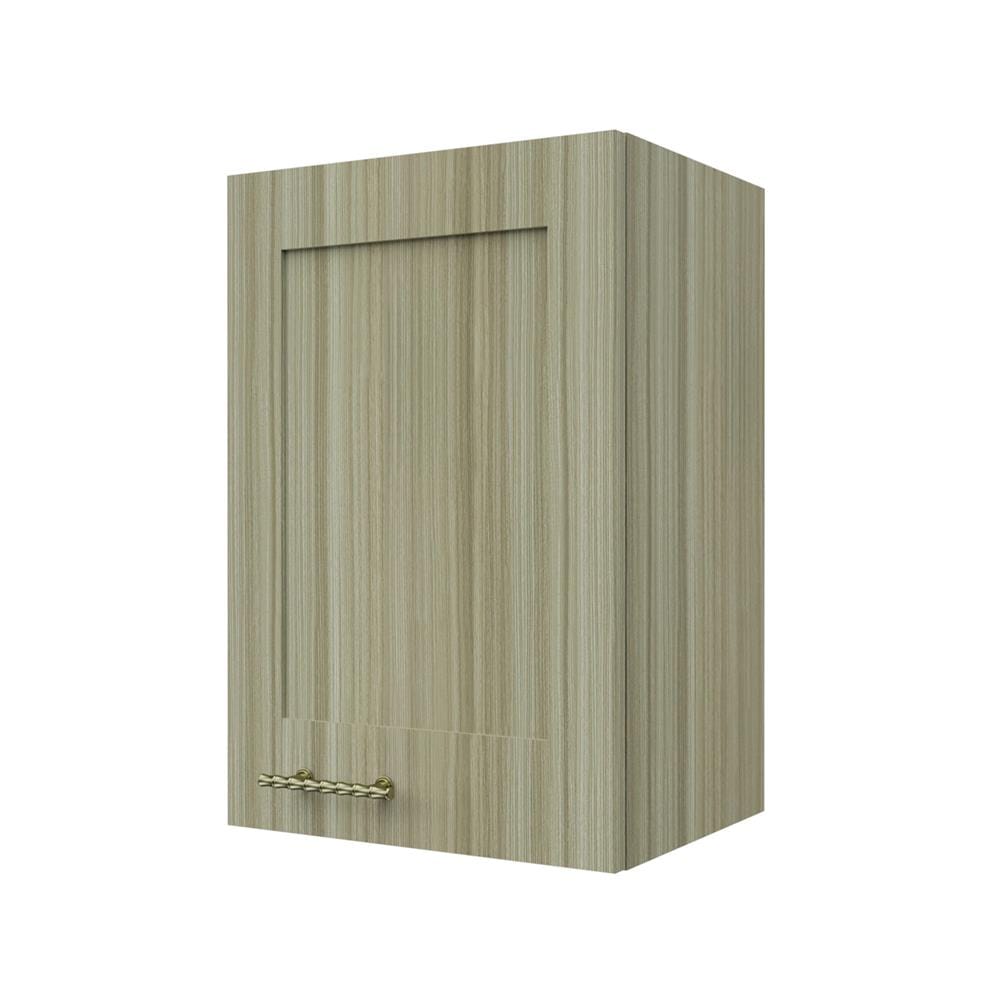 ตู้แขวนเดี่ยวบานเรียบ JUPITER GLORY TEAK 40x60 ซม. สีน้ำตาล