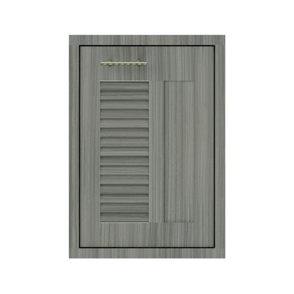 บานซิงค์เดี่ยวเกล็ดผสม JUPITER GLORY LIGHT 47x67 ซม. สีเทา