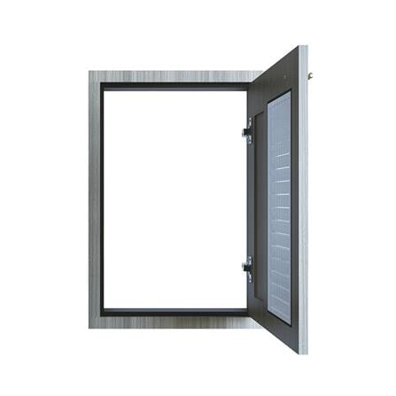 บานซิงค์เดี่ยวเกล็ดผสม JUPITER GLORY LIGHT 47x67 ซม. สีเทา_1
