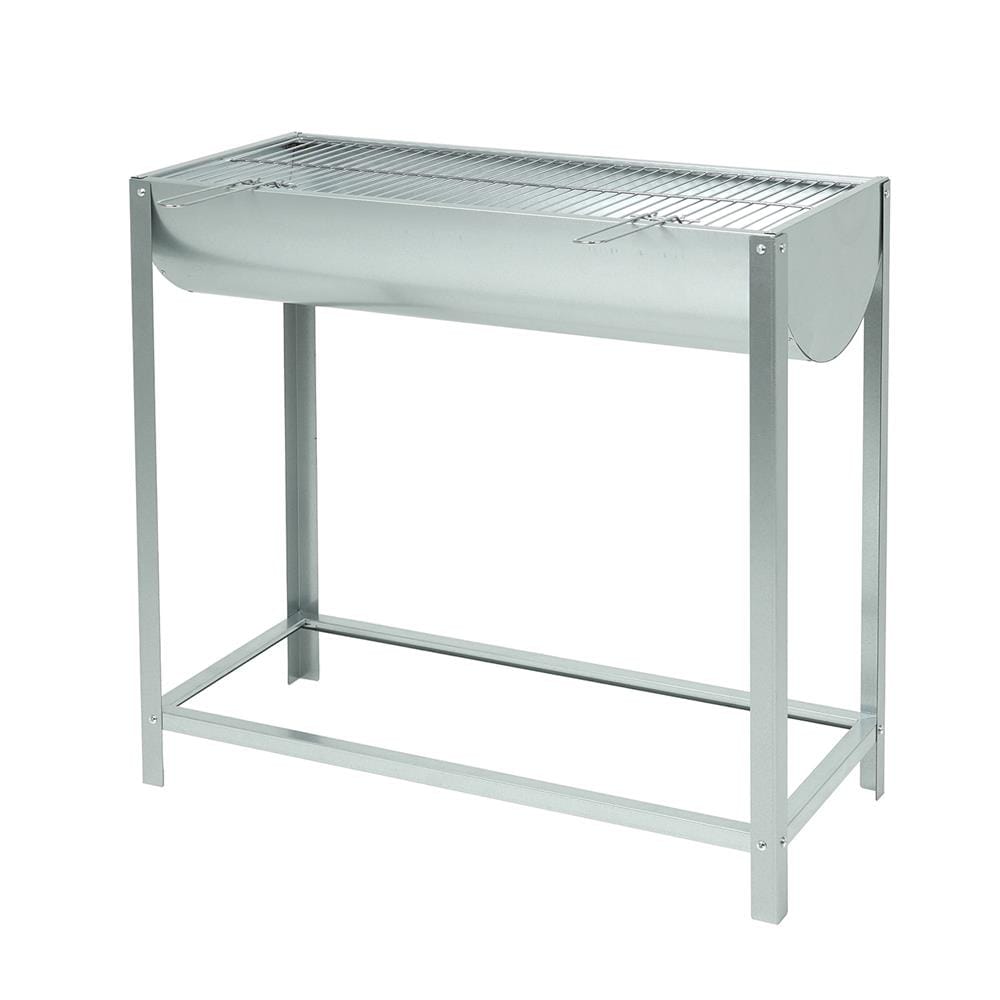 เตาถ่านบาร์บีคิว SPRING GALVANIZED 100 ลิตร สีเงิน
