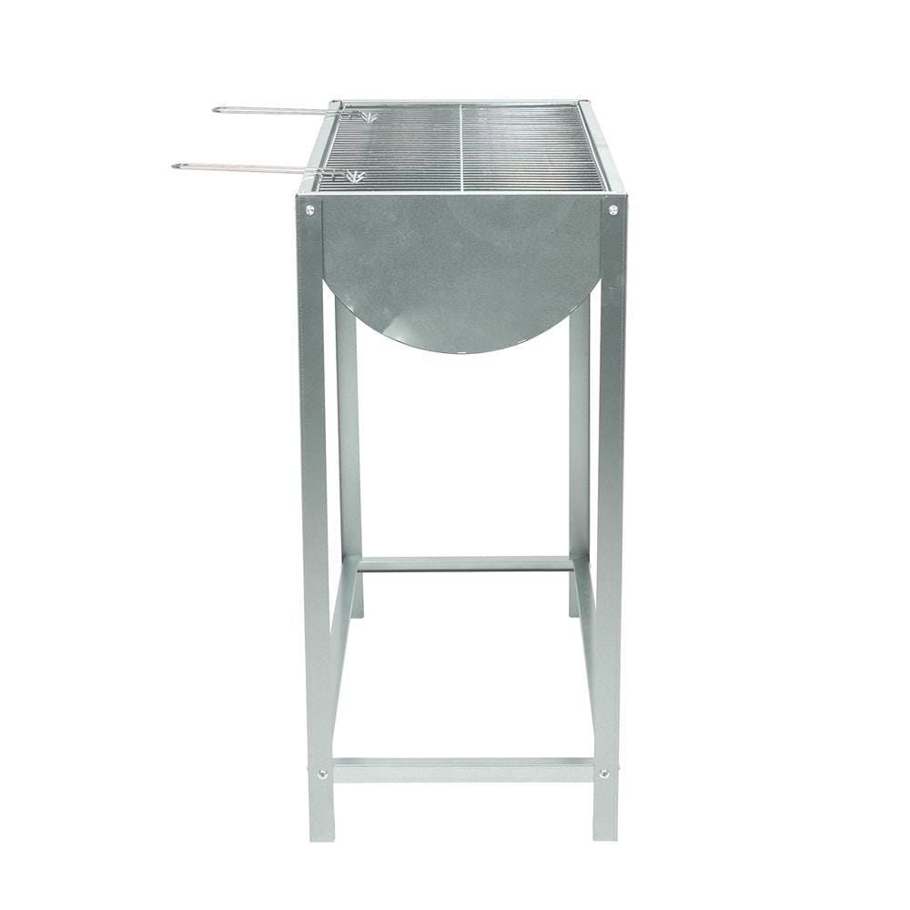 เตาถ่านบาร์บีคิว SPRING GALVANIZED 100 ลิตร สีเงิน