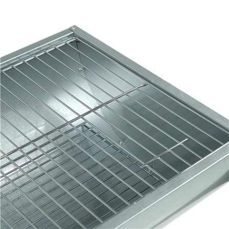 เตาถ่านบาร์บีคิว SPRING GALVANIZED 100 ลิตร สีเงิน_3