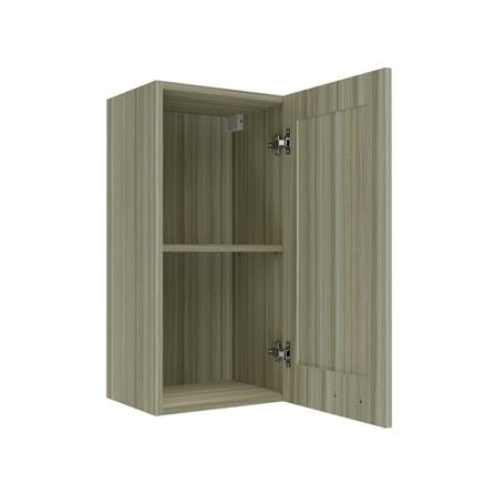ตู้แขวนเดี่ยวบานเรียบ JUPITER GLORY TEAK 40x80 ซม. สีน้ำตาล_2