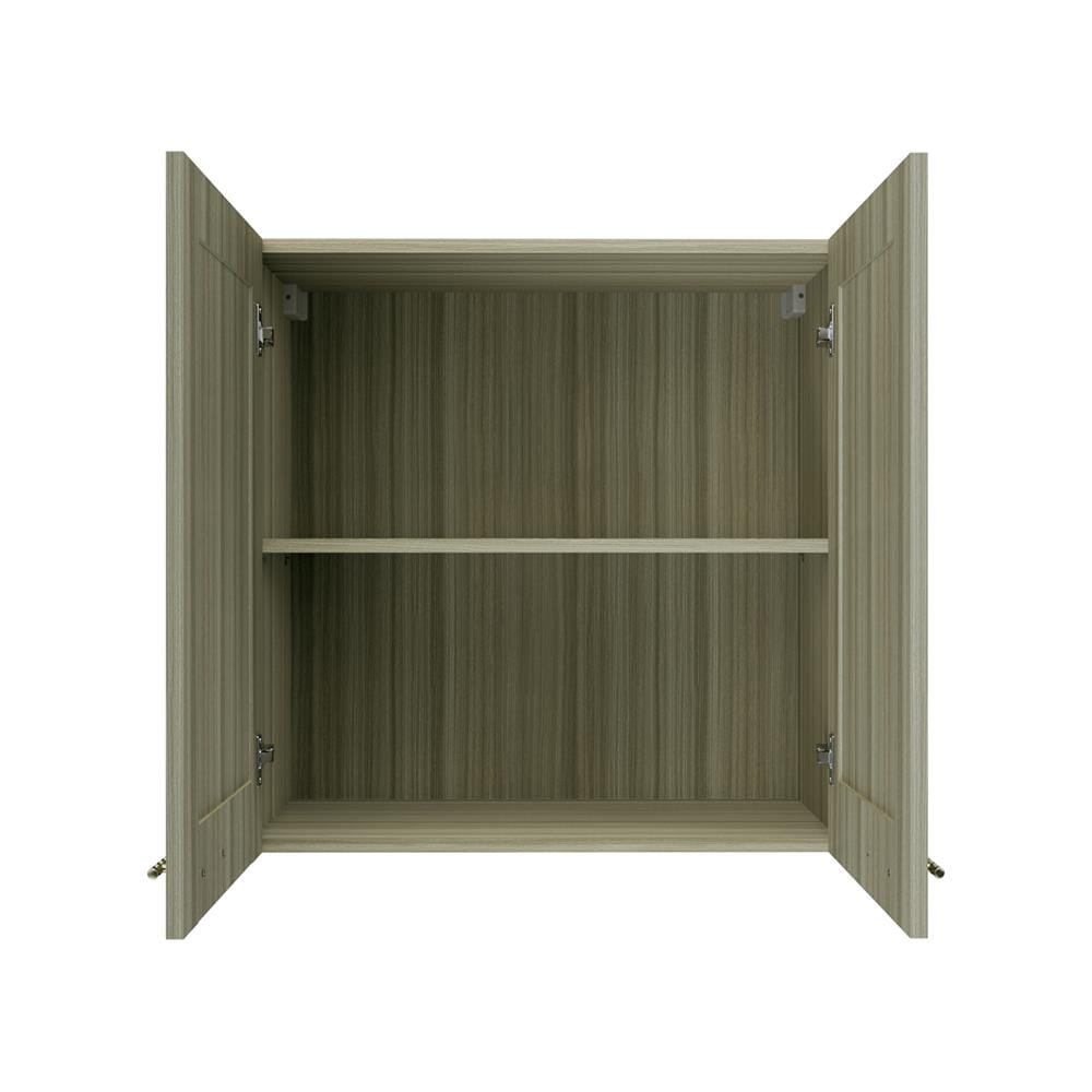 ตู้แขวนคู่ JUPITER GLORY TEAK 80x80 ซม. สีน้ำตาล
