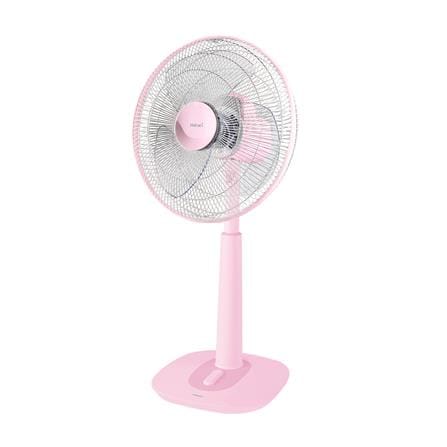 พัดลมสไลด์ 14 นิ้ว HATARI S14M1 สีชมพู_1
