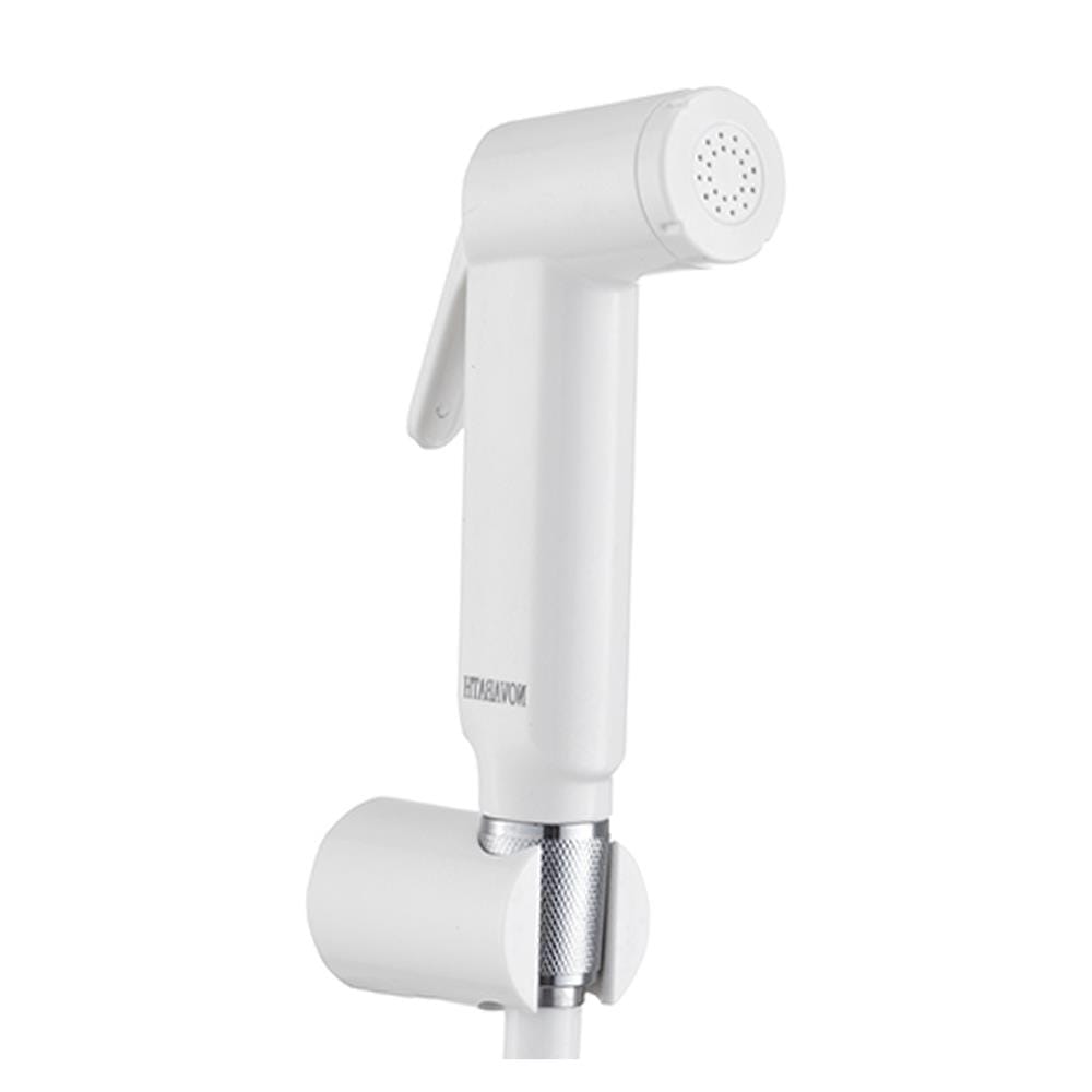 สายฉีดชำระครบชุด NOVABATH NVB-SY013W สีขาว