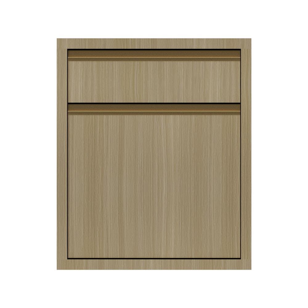 ตู้ลิ้นชัก 2 ชั้น JUPITER SILKY WOODS 57x67 ซม. สีน้ำตาล