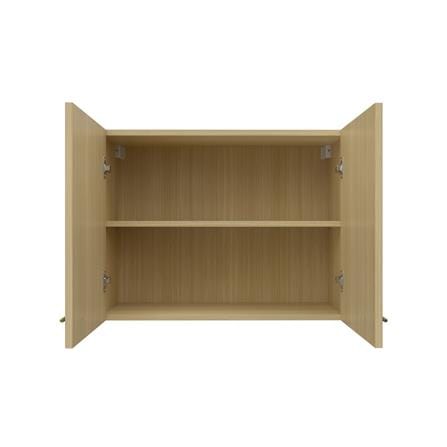 ตู้แขวนคู่บานทึบ JUPITER MINERVA 80x60 ซม. สีน้ำตาล_2