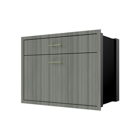 ตู้ลิ้นชัก 2 ชั้น JUPITER GLORY LIGHT 87x67 ซม. สีเทา