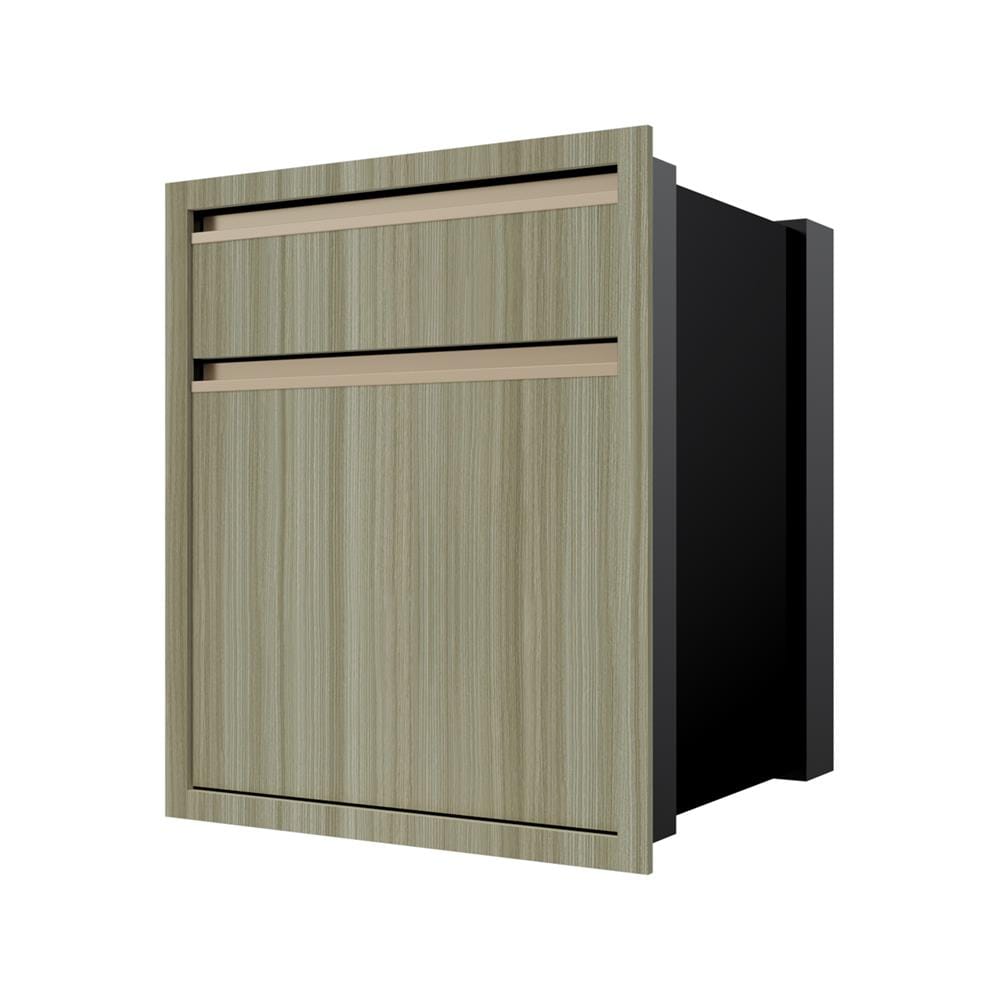 ตู้ลิ้นชัก 2 ชั้น JUPITER SILKY TEAK 57x67 ซม. สีน้ำตาล