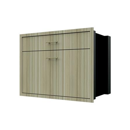 ตู้ลิ้นชัก 2 ชั้น JUPITER GLORY TEAK 87x67 ซม. สีน้ำตาล