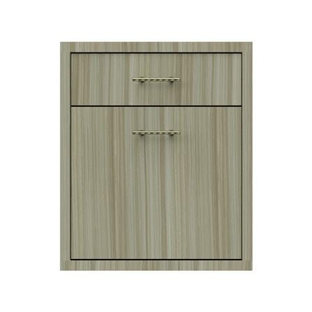 ตู้ลิ้นชัก 2 ชั้น JUPITER GLORY TEAK 57x67 ซม. สีน้ำตาล_1