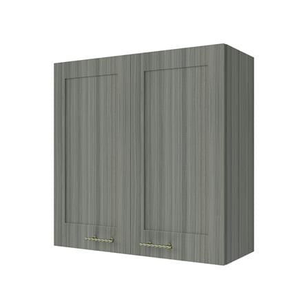 ตู้แขวนคู่ JUPITER GLORY LIGHT 80x80 ซม. สีเทา
