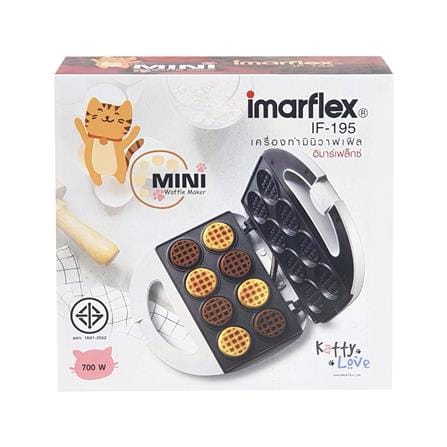 เครื่องทำวาฟเฟิล IMARFLEX IF-195_4