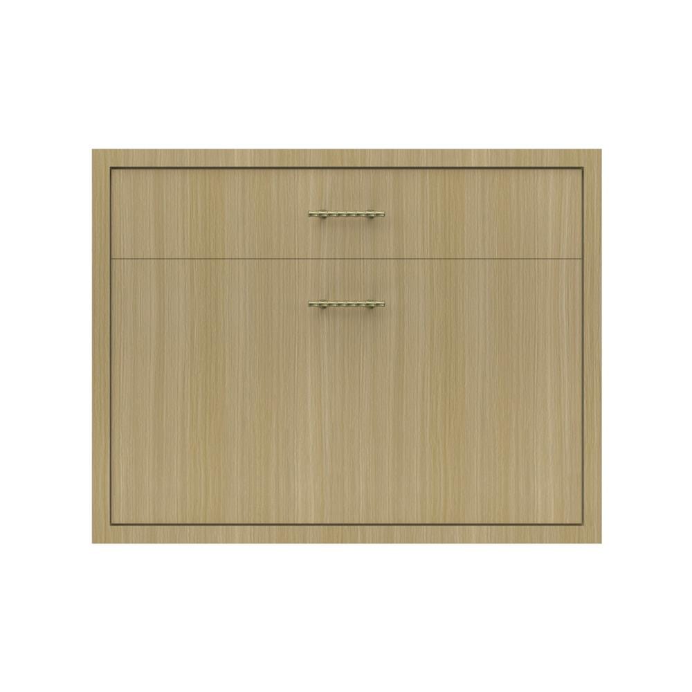 ตู้ลิ้นชัก 2 ชั้น JUPITER MINERVA 87x67 ซม. สีน้ำตาล