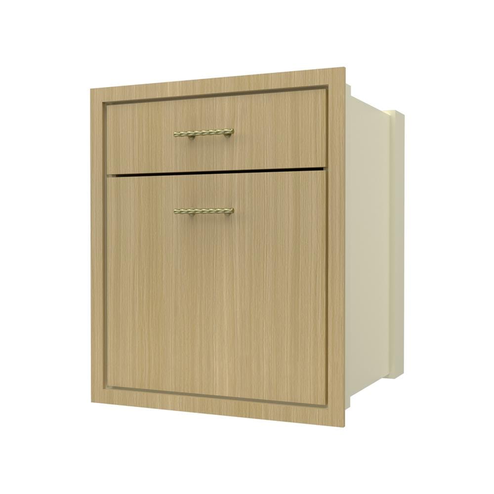 ตู้ลิ้นชัก 2 ชั้น JUPITER MINERVA 57x67 ซม. สีน้ำตาล
