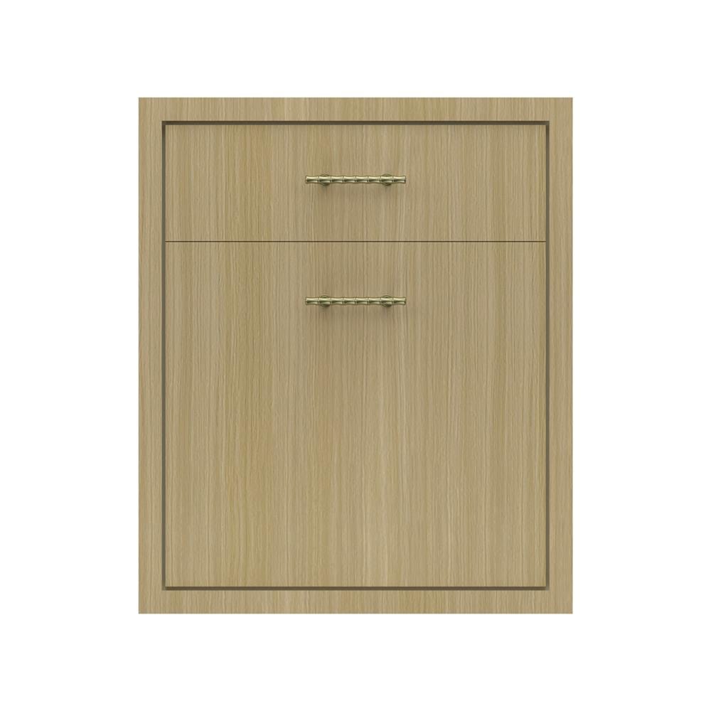 ตู้ลิ้นชัก 2 ชั้น JUPITER MINERVA 57x67 ซม. สีน้ำตาล