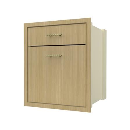 ตู้ลิ้นชัก 2 ชั้น JUPITER MINERVA 57x67 ซม. สีน้ำตาล