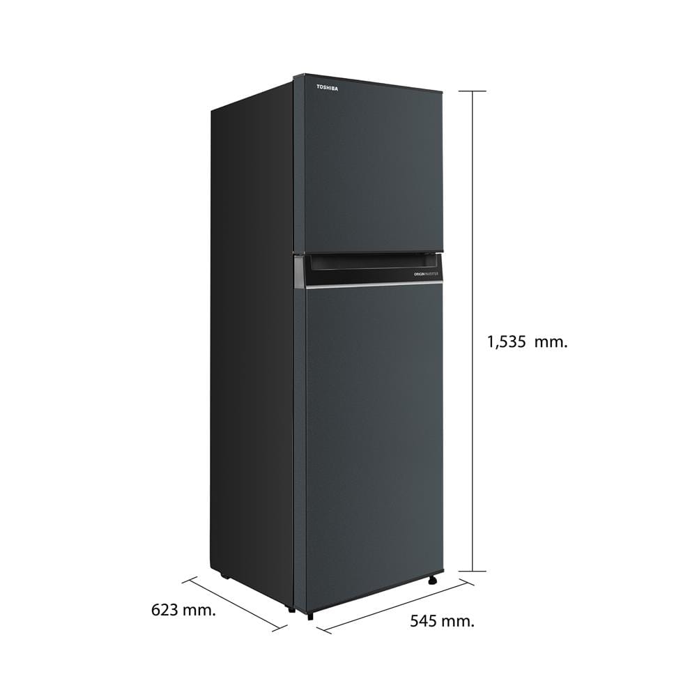 ตู้เย็น 2 ประตู TOSHIBA GR-RT303WE-PMTH(52) 8.2 คิว สีน้ำเงินเข้ม อินเวอร์เตอร์