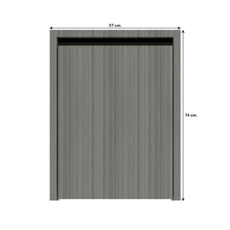 บานถังแก๊สเรียบ JUPITER 57x74 ซม. สี SILKY LIGHT_4